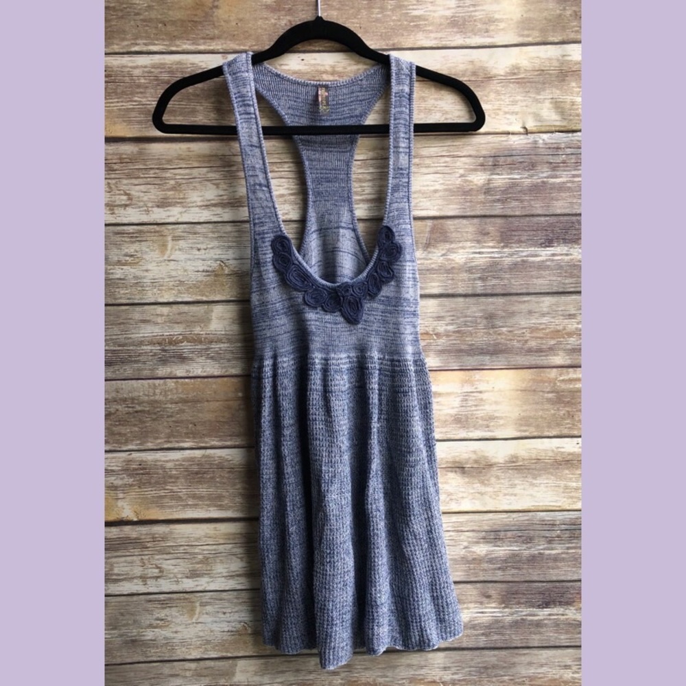 Free People 100% cotton tank top size small
